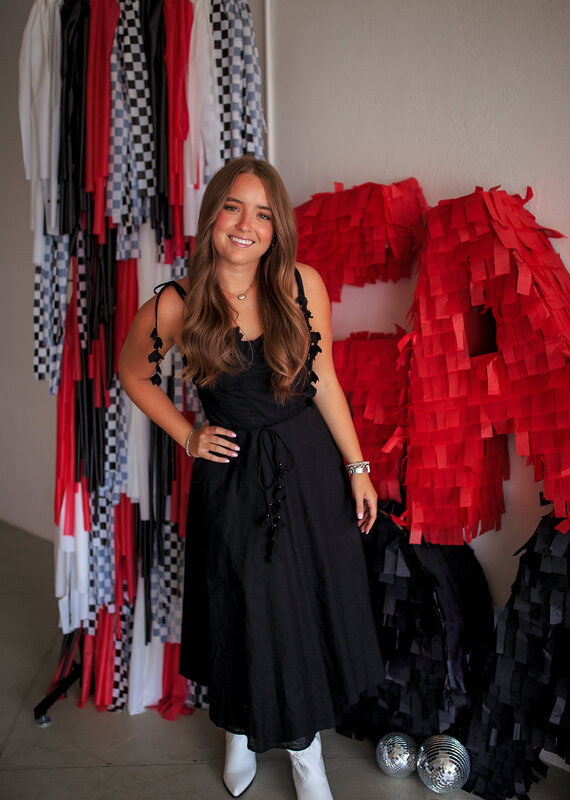 J.HOFFMAN'S Stacia Bra Cup Dress - Black