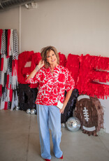 J.HOFFMAN'S Allison Top- Sunburst Red