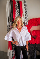 J.HOFFMAN'S Juliette Top- White