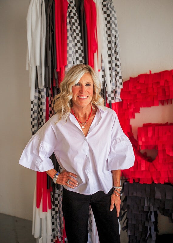 J.HOFFMAN'S Juliette Top- White