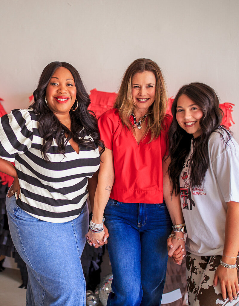 J.HOFFMAN'S Natalie Top- Red