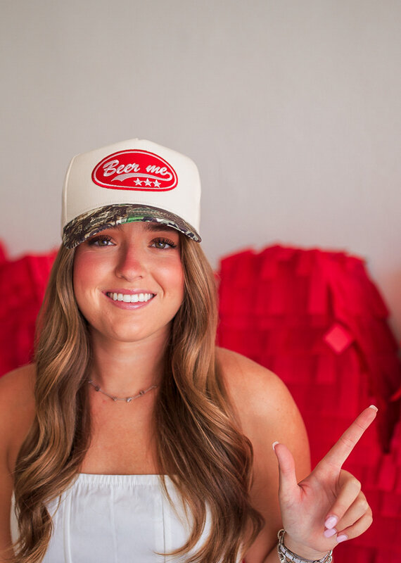 J.HOFFMAN'S Beer Me Hat