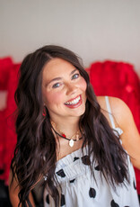 J.HOFFMAN'S Texas Tech Paperclip Charm Necklace