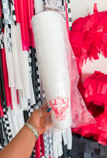 J.HOFFMAN'S Texas Tech 20oz Styrofoam Cups- Set of 8