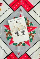 J.HOFFMAN'S Lover Logo Earring- Gold