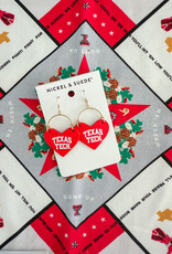 J.HOFFMAN'S Lover Heart Earring- Gold