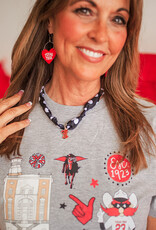 J.HOFFMAN'S Lover Heart Earring- Gold