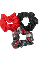 J.HOFFMAN'S Texas Tech Scrunchie Set