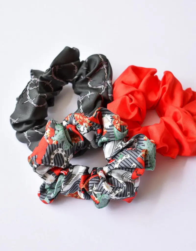 J.HOFFMAN'S Texas Tech Scrunchie Set