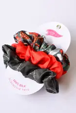 J.HOFFMAN'S Texas Tech Scrunchie Set