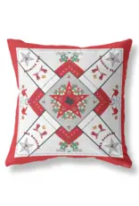 J.HOFFMAN'S Texas Tech Red Raiders Cotton Pillow Cover