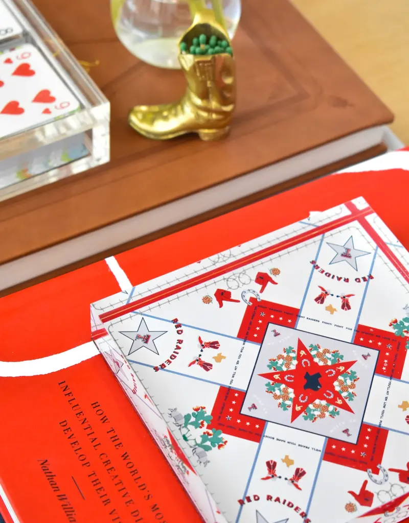 J.HOFFMAN'S Texas Tech Acrylic Block Art