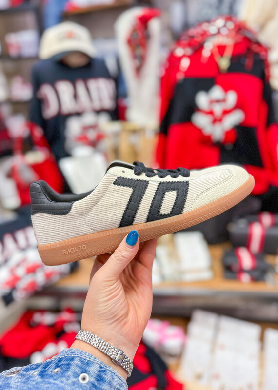 J.HOFFMAN'S Cloud Sneakers - Cream & Black