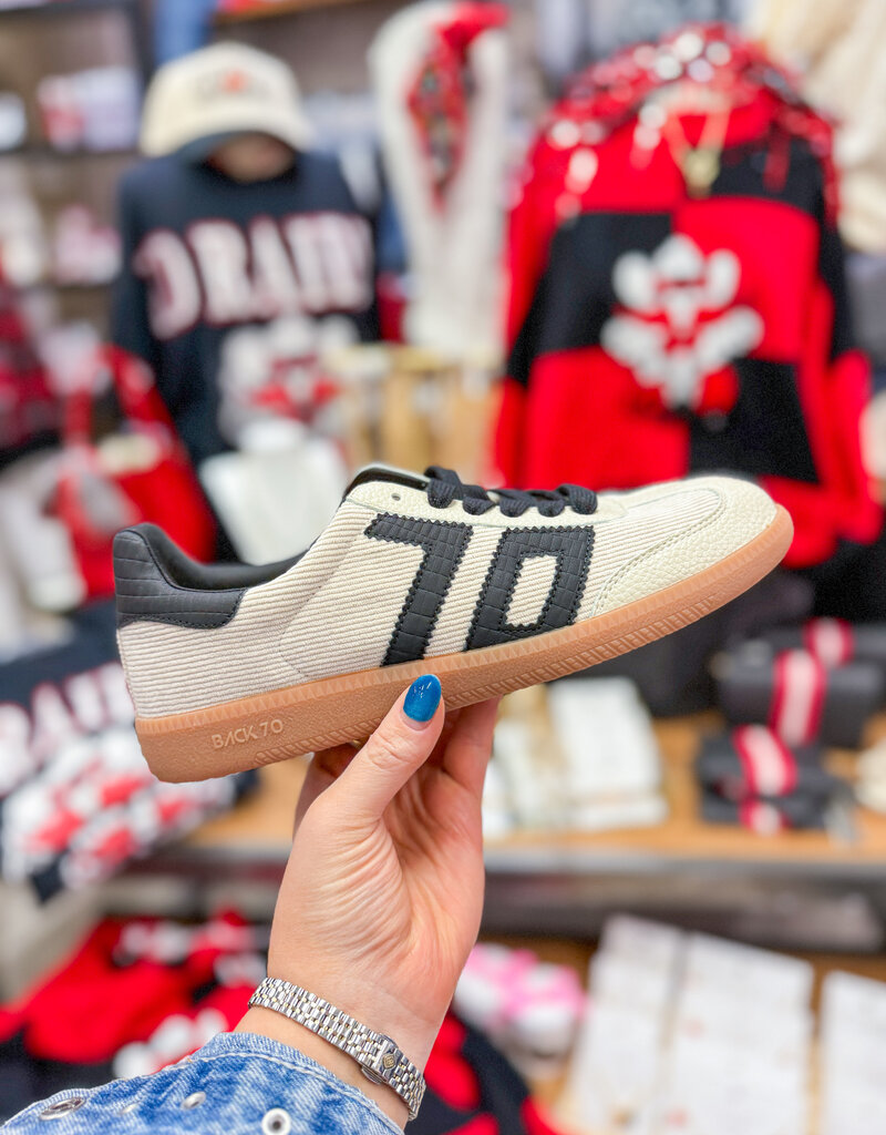 J.HOFFMAN'S Cloud Sneakers - Cream & Black