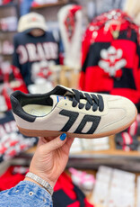 J.HOFFMAN'S Cloud Sneakers - Cream & Black