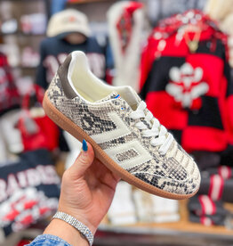 J.HOFFMAN'S Cloud Sneakers - Milk White Snake