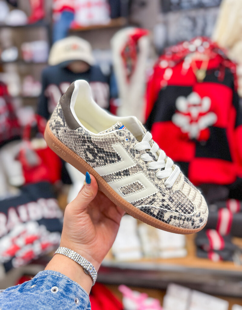 J.HOFFMAN'S Cloud Sneakers - Milk White Snake