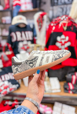 J.HOFFMAN'S Cloud Sneakers - Milk White Snake