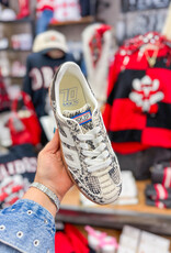 J.HOFFMAN'S Cloud Sneakers - Milk White Snake