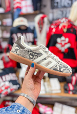 J.HOFFMAN'S Cloud Sneakers - Milk White Snake