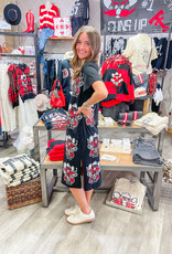 J.HOFFMAN'S Queen of Sparkles Mascot Midi Dress