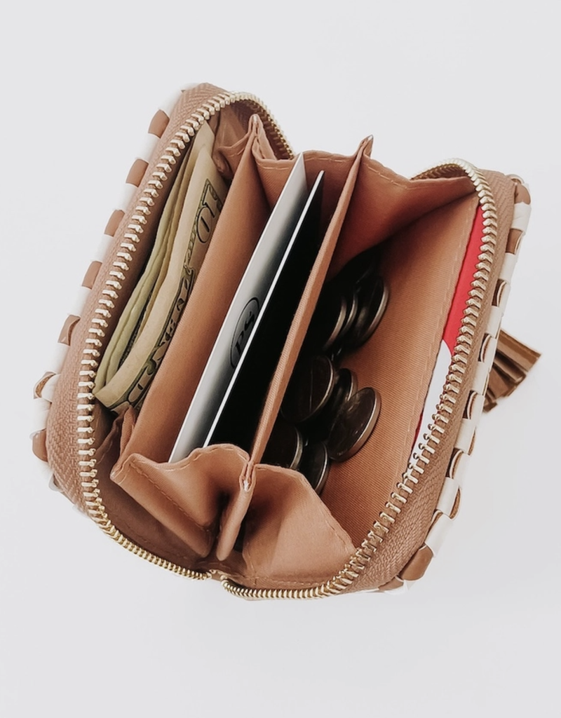 J.HOFFMAN'S Wynona Woven Wallet