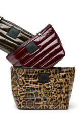 THINK ROYLN Travel Trio in Leop, Burg & Choco