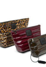 THINK ROYLN Travel Trio in Leop, Burg & Choco