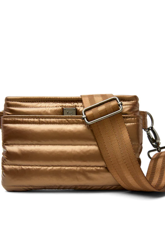 THINK ROYLN Bum Bag/Crossbody in Pearl Chestnut