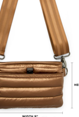 THINK ROYLN Bum Bag/Crossbody in Pearl Chestnut