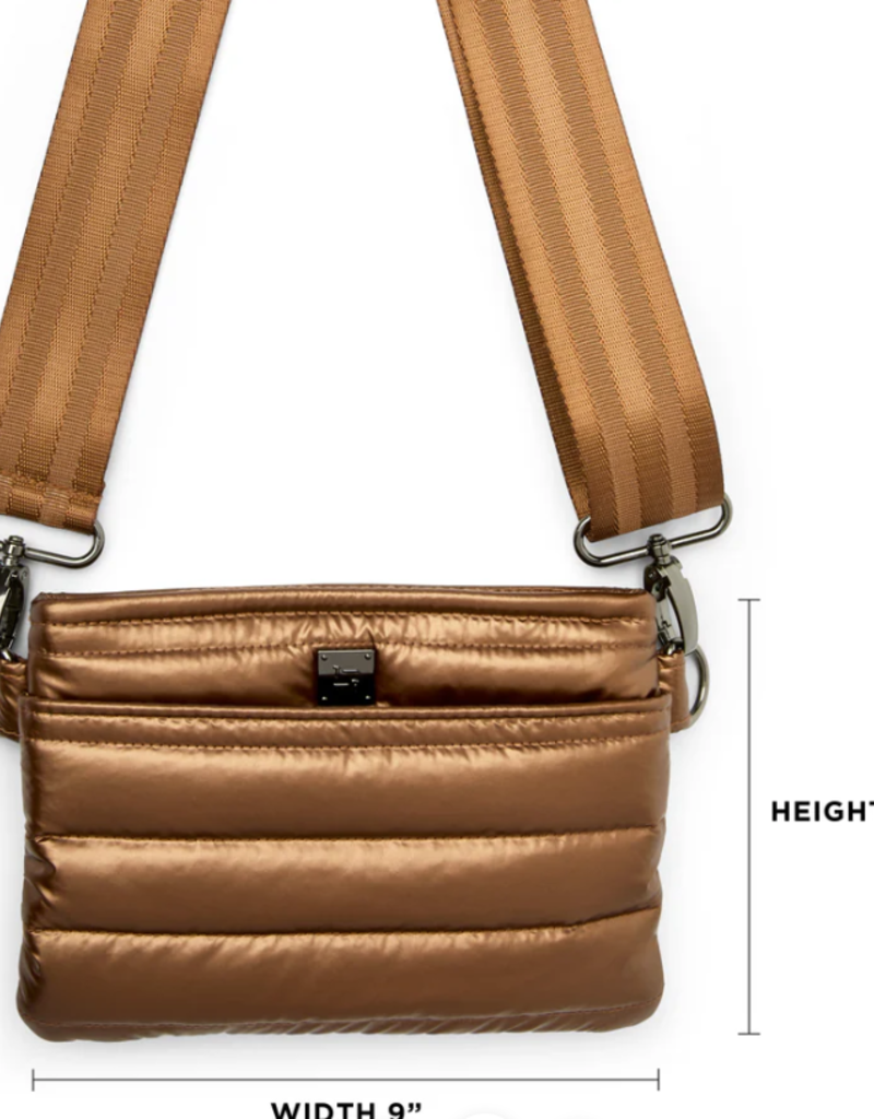 THINK ROYLN Bum Bag/Crossbody in Pearl Chestnut
