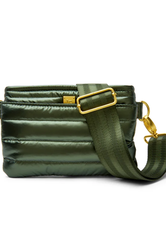 THINK ROYLN Bum Bag/Crossbody in Pearl Olive