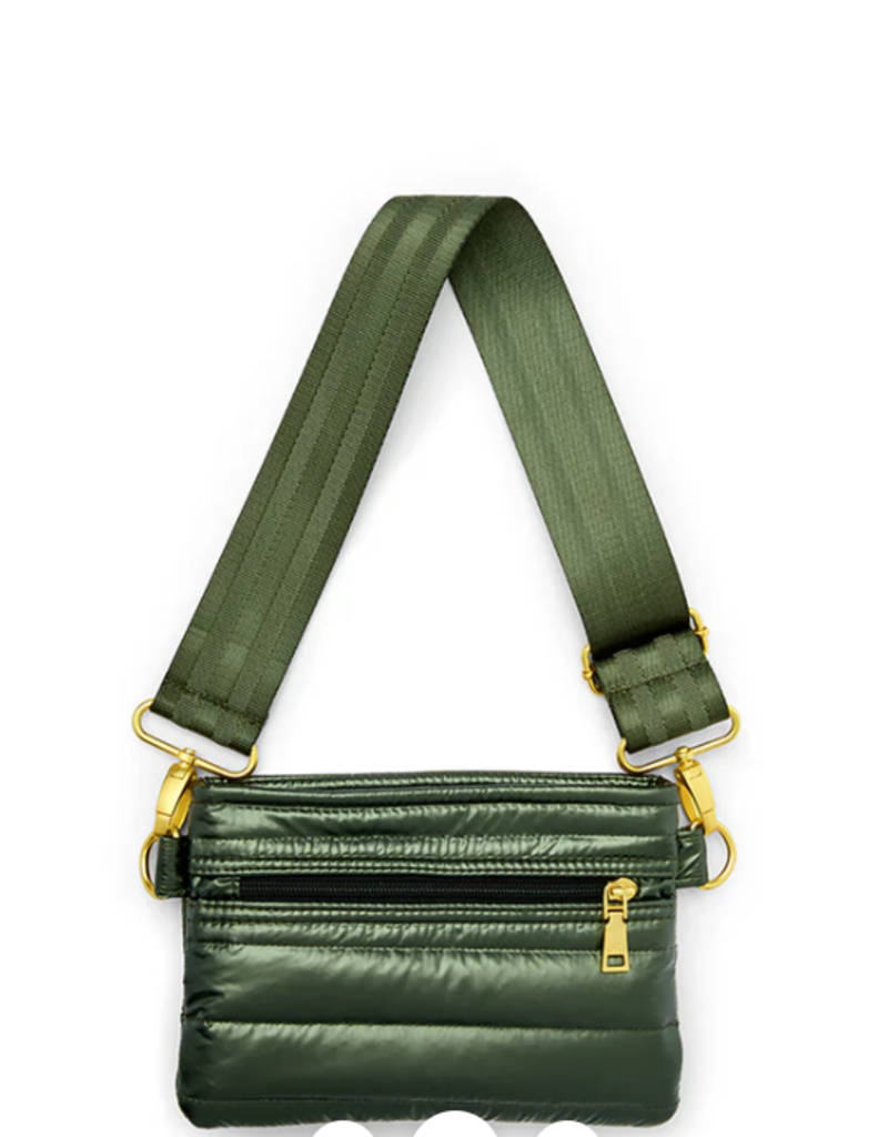 THINK ROYLN Bum Bag/Crossbody in Pearl Olive