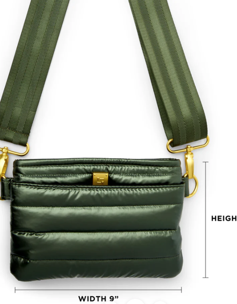 THINK ROYLN Bum Bag/Crossbody in Pearl Olive