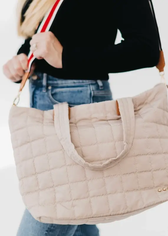 J.HOFFMAN'S Daydream Quilted Tote Bag
