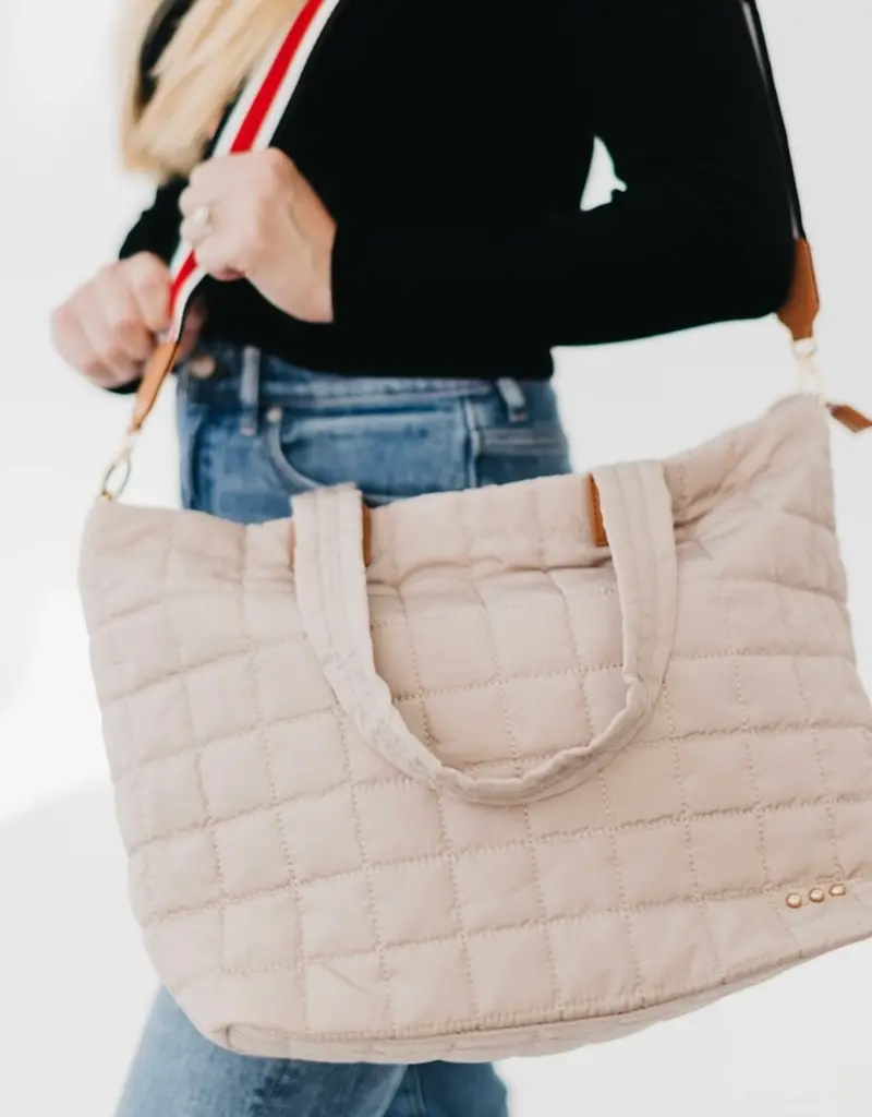 J.HOFFMAN'S Daydream Quilted Tote Bag