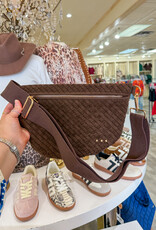 J.HOFFMAN'S Westlyn Suede Bum Bag