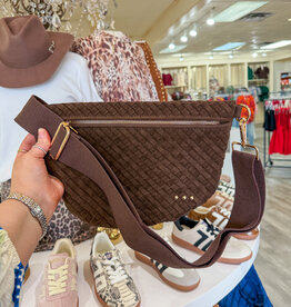 J.HOFFMAN'S Westlyn Suede Bum Bag