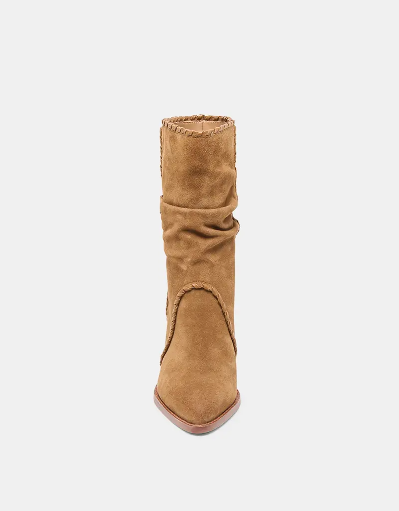 J.HOFFMAN'S Julith Boot- Brown Suede
