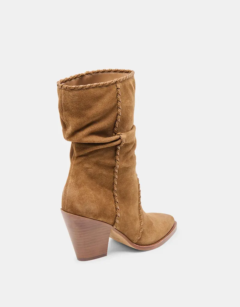 J.HOFFMAN'S Julith Boot- Brown Suede