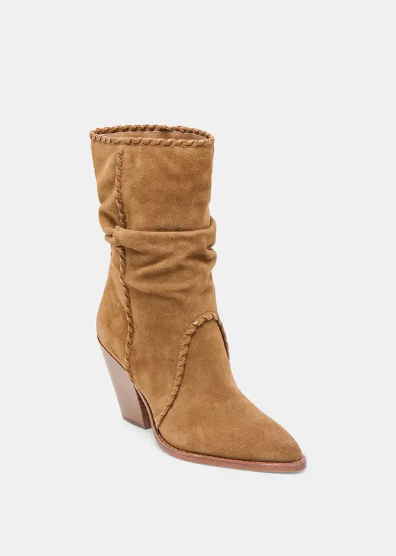 J.HOFFMAN'S Julith Boot- Brown Suede