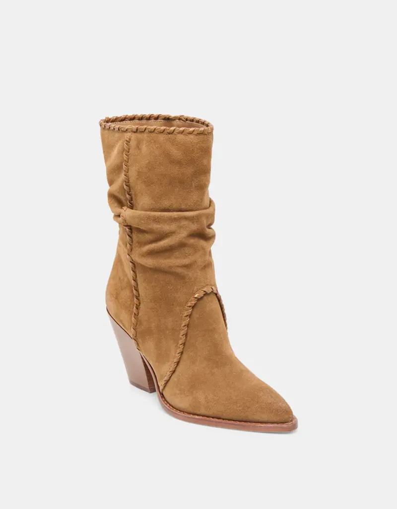 J.HOFFMAN'S Julith Boot- Brown Suede