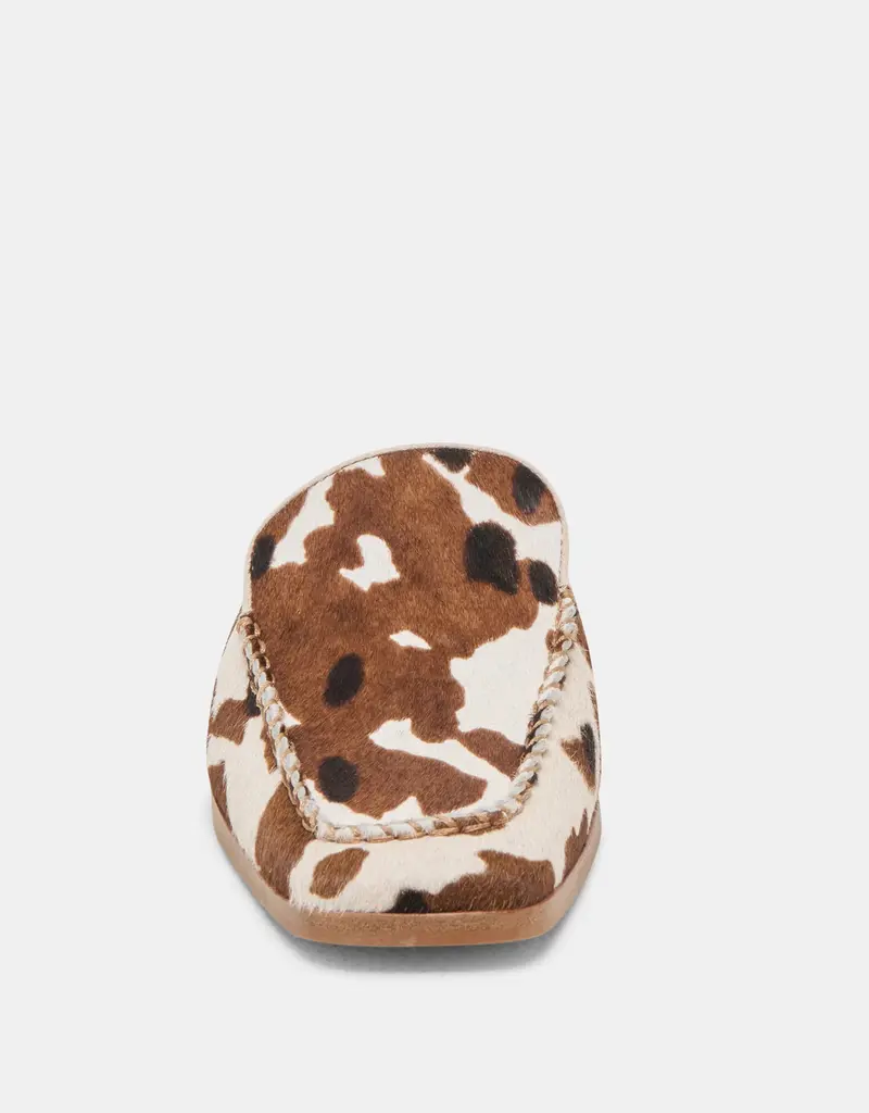 J.HOFFMAN'S Bradly Slip On- Cocoa Calf Hair