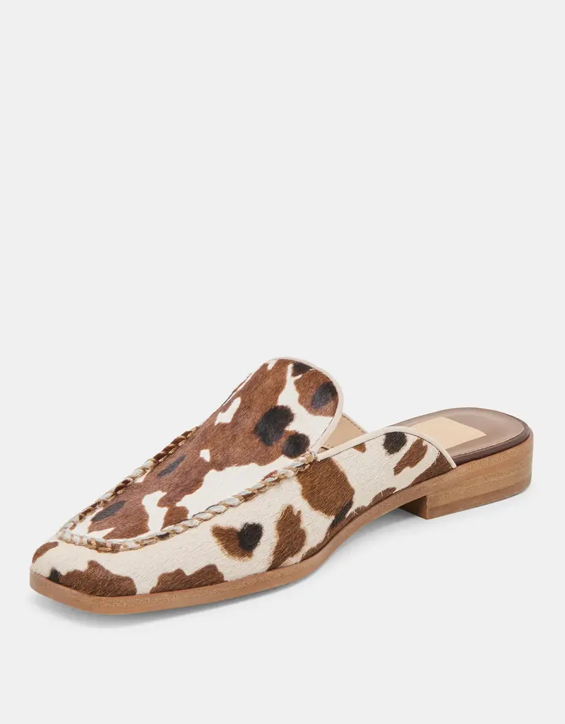 J.HOFFMAN'S Bradly Slip On- Cocoa Calf Hair