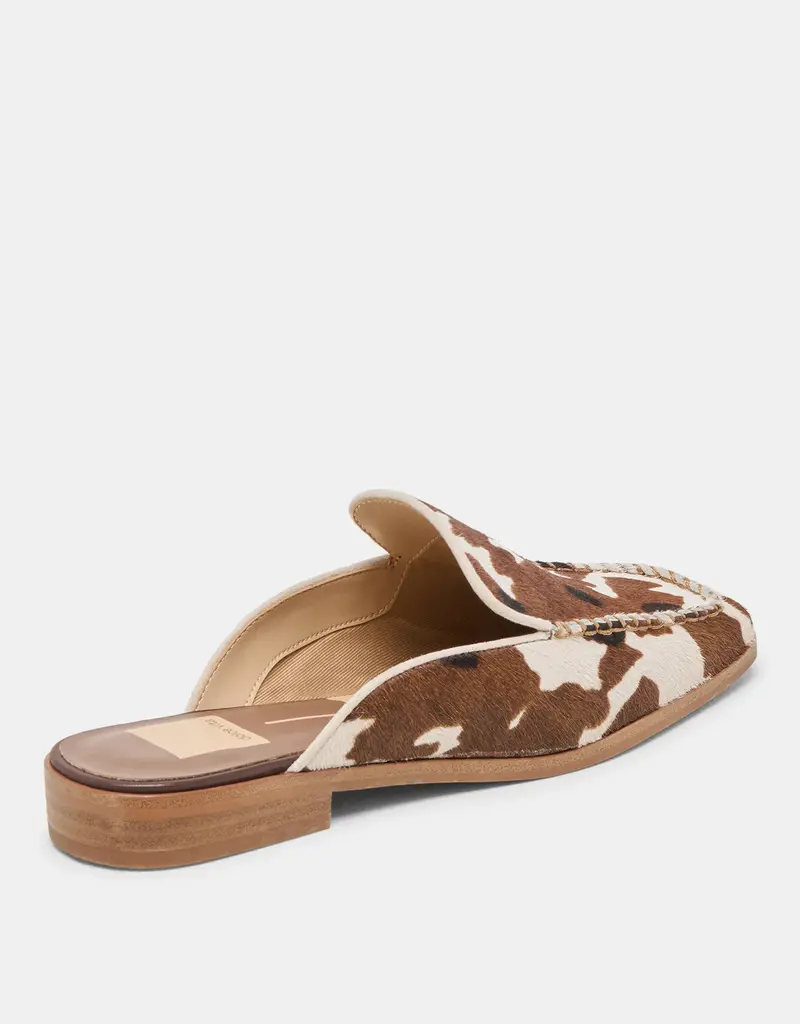J.HOFFMAN'S Bradly Slip On- Cocoa Calf Hair