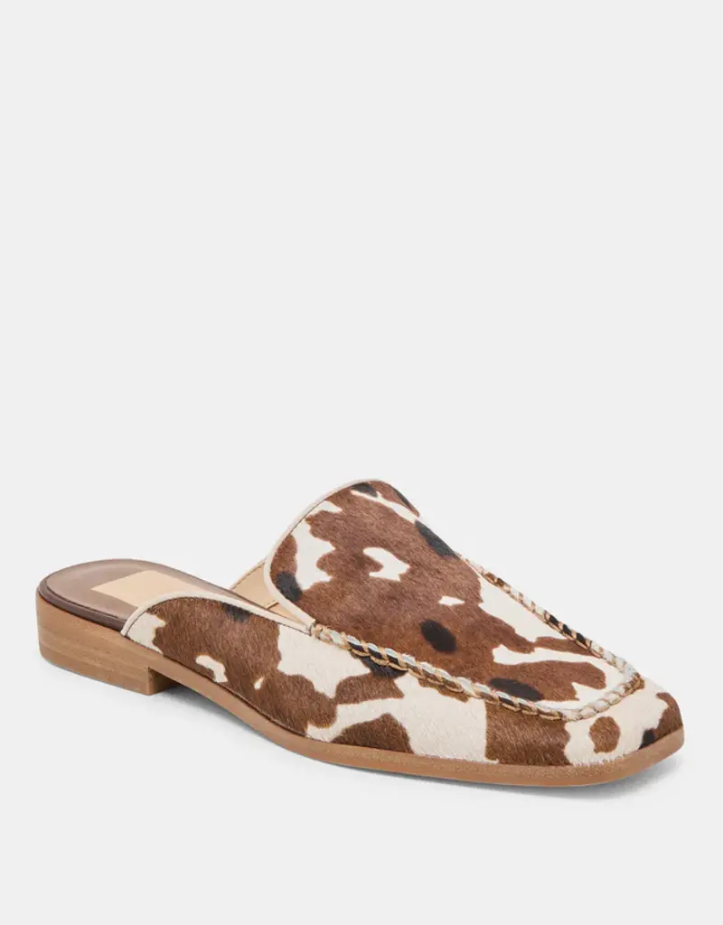 J.HOFFMAN'S Bradly Slip On- Cocoa Calf Hair