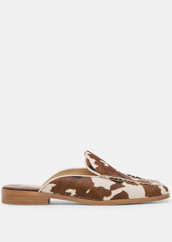 J.HOFFMAN'S Bradly Slip On- Cocoa Calf Hair