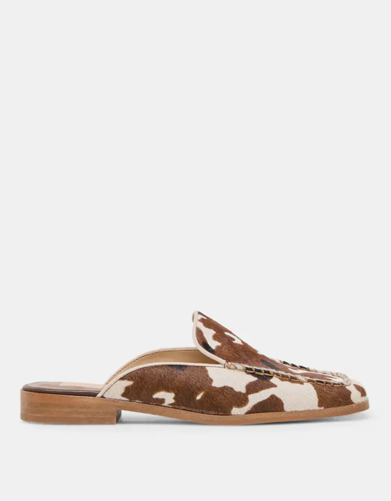 J.HOFFMAN'S Bradly Slip On- Cocoa Calf Hair