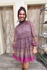 J.HOFFMAN'S Glint Dress- Purple