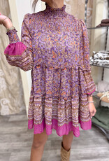 J.HOFFMAN'S Glint Dress- Purple